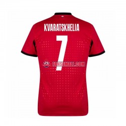 Matchtröjor Georgia Kvaratskhelia 7 Euro 2024 Kortärmad till Herr (3:e ställ)