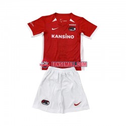 Matchtröjor AZ Alkmaar 2024-2025 Kortärmad till Barn (1:a ställ)