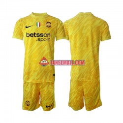 Matchtröjor Inter Milan Målvaktströja 2024-2025 Kortärmad till Barn (2:a ställ) Matchtröjor Inter Milan Målvaktströja 2024-2025 Kortärmad till Barn (2:a ställ)