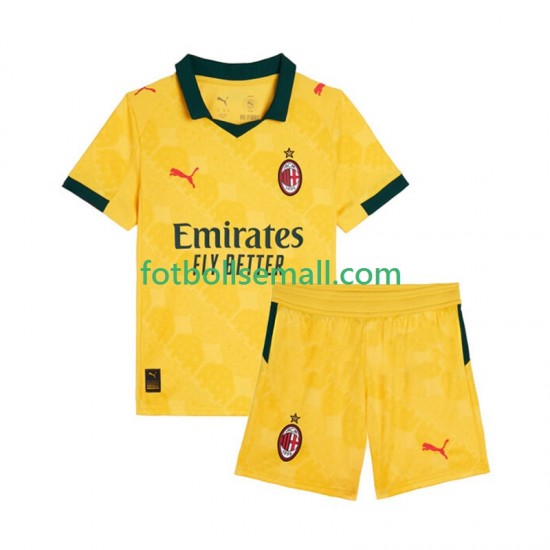 Matchtröjor AC Milan 2025-2026 Kortärmad till Barn (3:e ställ)