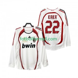 Matchtröjor AC Milan KAKA 22 Retro 2006 2007 Långärmad till Herr (2:a ställ)