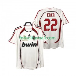 Matchtröjor AC Milan KAKA 22 Retro 2006 2007 Kortärmad till Herr (2:a ställ)