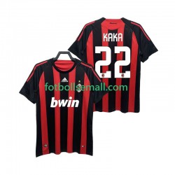 Matchtröjor AC Milan KAKA 22 Retro 2008 2009 Kortärmad till Herr (1:a ställ)