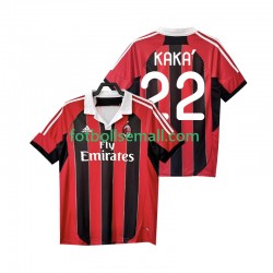 Matchtröjor AC Milan KAKA 22 Retro 2012 2013 Kortärmad till Herr (1:a ställ)