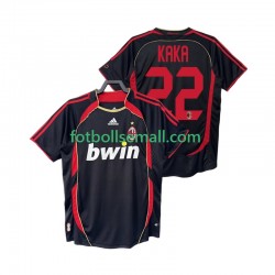 Matchtröjor AC Milan KAKA 22 Retro 2006 2007 Kortärmad till Herr (3:e ställ)