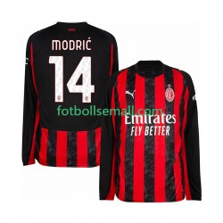 Matchtröjor AC Milan Luca Modric 14 2025-2026 Långärmad till Herr (1:a ställ)
