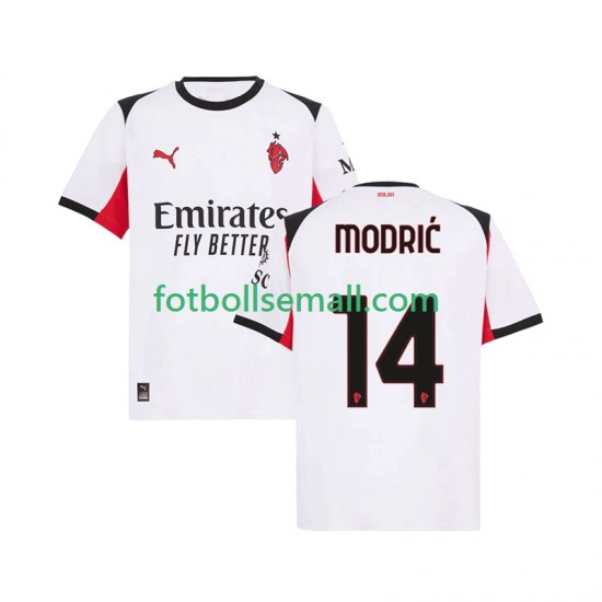 Matchtröjor AC Milan Luka Modric 14 2025-2026 Kortärmad till Herr (2:a ställ)