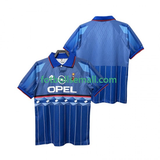 Matchtröjor AC Milan Retro 1995 1996 Kortärmad till Herr (2:a ställ)