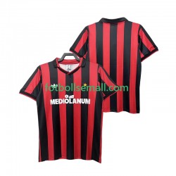 Matchtröjor AC Milan Retro 1990 1991 Kortärmad till Herr (1:a ställ)