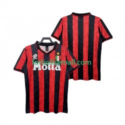 Matchtröjor AC Milan Retro 1993 1994 Kortärmad till Herr (1:a ställ)
