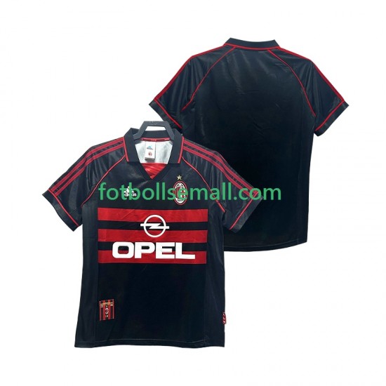 Matchtröjor AC Milan Retro 1998 1999 Kortärmad till Herr (3:e ställ)