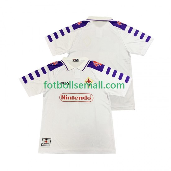 Matchtröjor Fiorentina Retro 1998 1999 Kortärmad till Herr (2:a ställ)