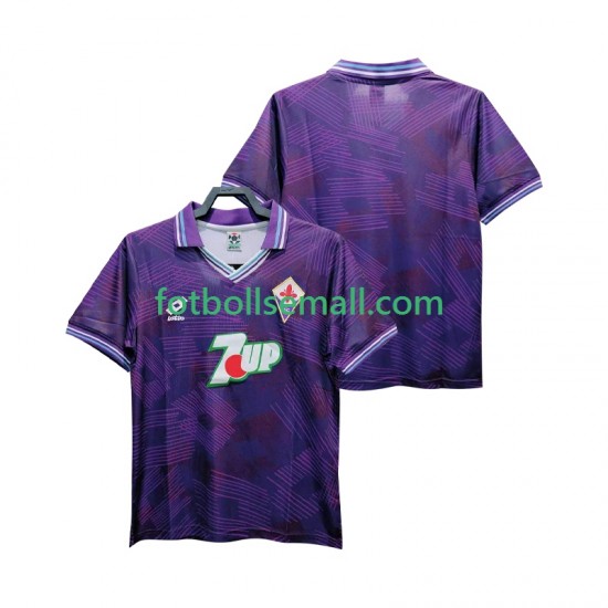 Matchtröjor Fiorentina Retro 1992 1993 Kortärmad till Herr (1:a ställ)
