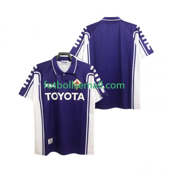 Matchtröjor Fiorentina Retro 1999 2000 Kortärmad till Herr (1:a ställ)