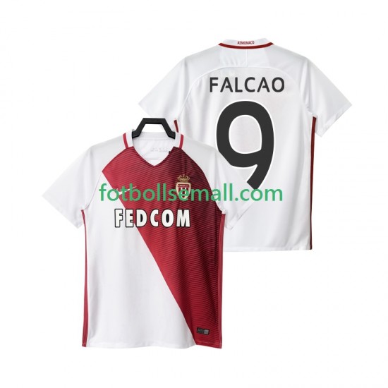 Matchtröjor AS Monaco FALCAO 9 2016 2017 Kortärmad till Herr (1:a ställ)