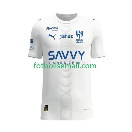 Matchtröjor Al Hilal 2025-2026 Kortärmad till Herr (2:a ställ)