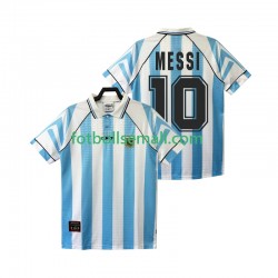 Matchtröjor Argentina Lionel Messi 10 Retro 1996 1997 Kortärmad till Herr (1:a ställ)