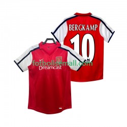 Matchtröjor Arsenal BERGKAMP 10 Retro 2001 2002 Kortärmad till Herr (1:a ställ)