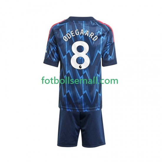 Matchtröjor Arsenal Martin Odegaard 8 2025-2026 Kortärmad till Barn (2:a ställ)