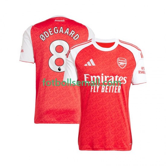 Matchtröjor Arsenal Martin Odegaard 8 2025-2026 Kortärmad till Herr (1:a ställ)
