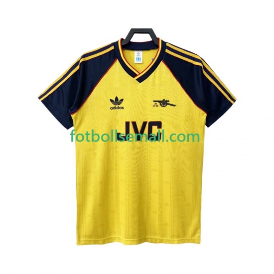 Matchtröjor Arsenal Retro 1988 1990 Kortärmad till Herr (2:a ställ)