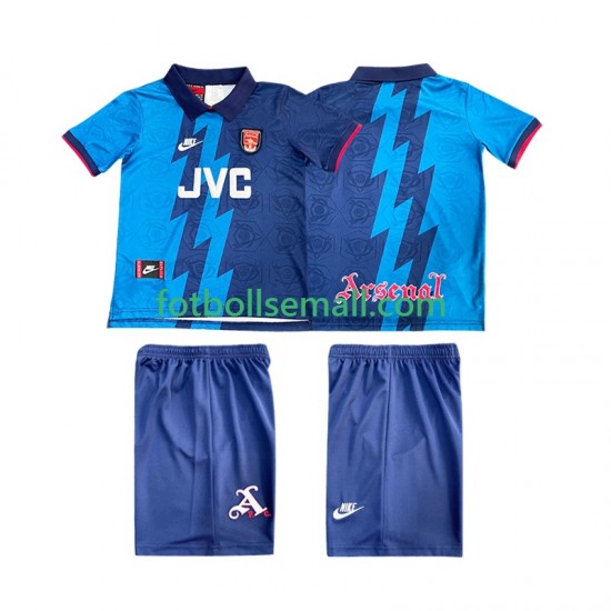 Matchtröjor Arsenal Retro 1995 1996 Kortärmad till Barn (2:a ställ)