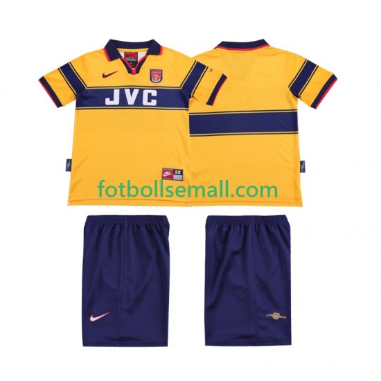 Matchtröjor Arsenal Retro 1997 1999 Kortärmad till Barn (2:a ställ)