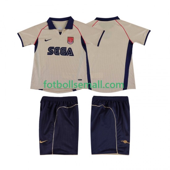 Matchtröjor Arsenal Retro 2001 2002 Kortärmad till Barn (2:a ställ)