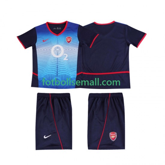 Matchtröjor Arsenal Retro 2002 2004 Kortärmad till Barn (2:a ställ)