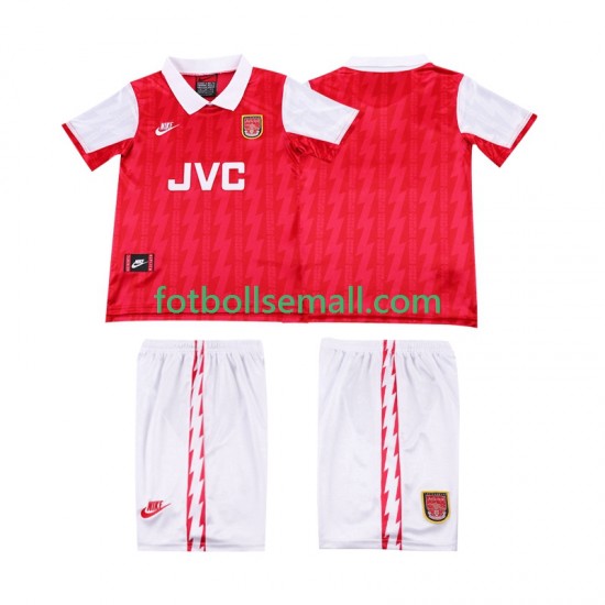 Matchtröjor Arsenal Retro 1994 1996 Kortärmad till Barn (1:a ställ)