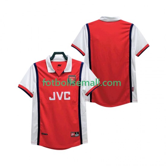 Matchtröjor Arsenal Retro 1998 1999 Kortärmad till Herr (1:a ställ)