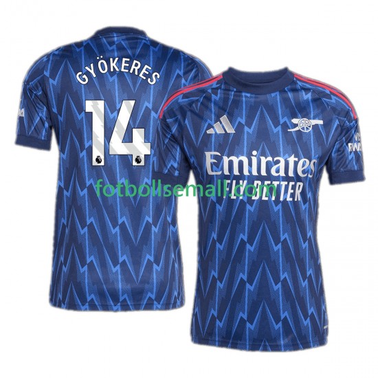 Matchtröjor Arsenal Viktor Gyokeres 14 2025-2026 Kortärmad till Herr (2:a ställ)