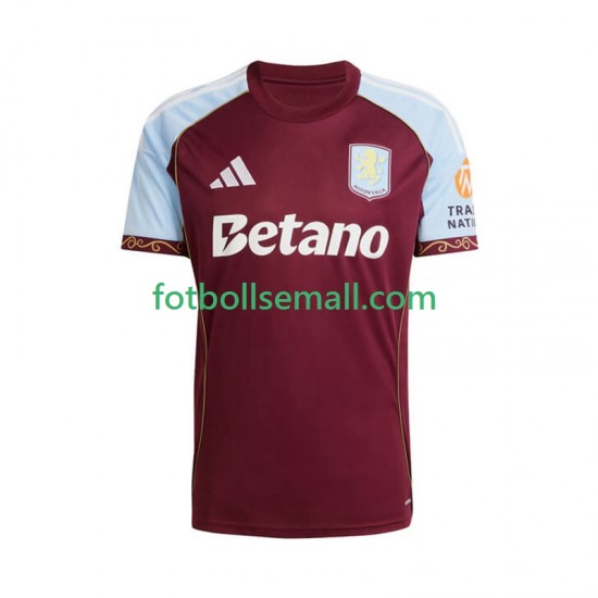 Matchtröjor Aston Villa 2025-2026 Kortärmad till Herr (1:a ställ)