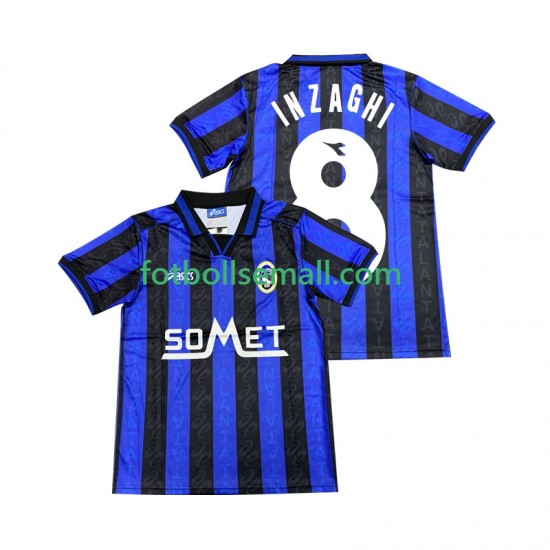 Matchtröjor Atalanta INZAGHI 8 1996 1997 Kortärmad till Herr (1:a ställ)