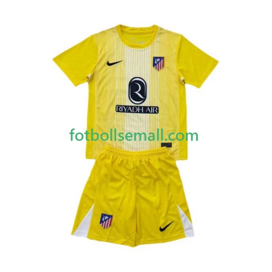 Matchtröjor Atlético Madrid Målvaktströja 2025-2026 Kortärmad till Barn (1:a ställ)