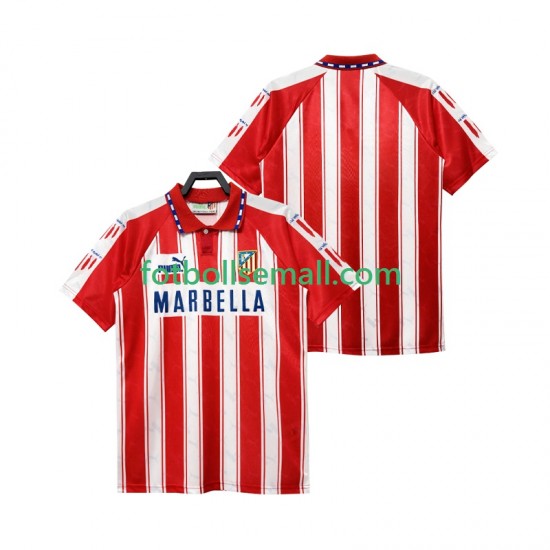 Matchtröjor Atlético Madrid Retro 1994 1995 Kortärmad till Herr (1:a ställ)