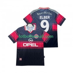 Matchtröjor FC Bayern München Elber 9 Retro 1997 1999 Kortärmad till Herr (1:a ställ)