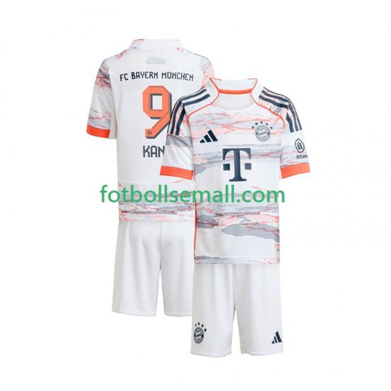 Matchtröjor FC Bayern München Harry Kane 9 2025-2026 Kortärmad till Barn (2:a ställ)