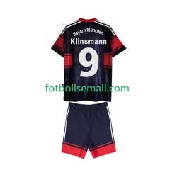 Matchtröjor FC Bayern München Klinsmann 9 Retro 1997 1999 Kortärmad till Barn (1:a ställ)
