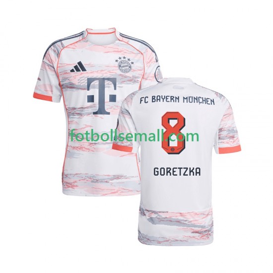 Matchtröjor FC Bayern München Leon Goretzka 8 2025-2026 Kortärmad till Herr (2:a ställ)