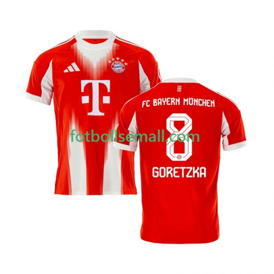Matchtröjor FC Bayern München Leon Goretzka 8 2025-2026 Kortärmad till Herr (1:a ställ)