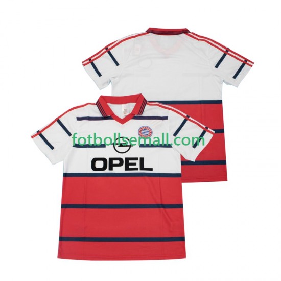 Matchtröjor FC Bayern München Retro 1998 1999 Kortärmad till Herr (2:a ställ)