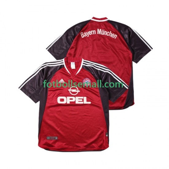 Matchtröjor FC Bayern München Retro 2001 2002 Kortärmad till Herr (1:a ställ)