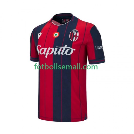 Matchtröjor Bologna 2025-2026 Kortärmad till Herr (1:a ställ)