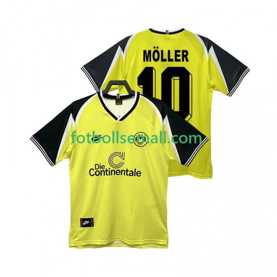 Matchtröjor Borussia Dortmund Moller 10 Retro 1995 1996 Kortärmad till Herr (1:a ställ)