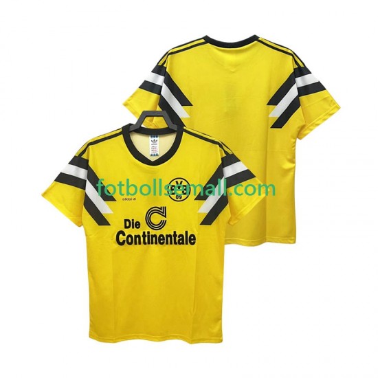 Matchtröjor Borussia Dortmund Retro DFB-POKAL 1989 Kortärmad till Herr (1:a ställ)