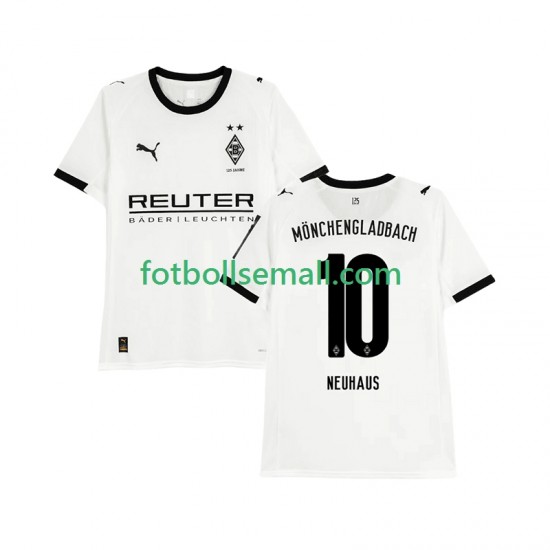 Matchtröjor Borussia Mönchengladbach Florian Neuhaus 10 2025-2026 Kortärmad till Herr (1:a ställ)