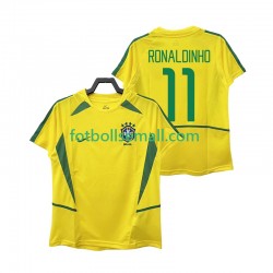 Matchtröjor Brasilien RONALDINHO 11 Retro 2002 Kortärmad till Herr (1:a ställ) Matchtröjor Brasilien RONALDINHO 11 Retro 2002 Kortärmad till Herr (1:a ställ)