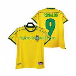 Matchtröjor Brasilien RONALDO 9 Retro 1998 Kortärmad till Herr (1:a ställ) Matchtröjor Brasilien RONALDO 9 Retro 1998 Kortärmad till Herr (1:a ställ)