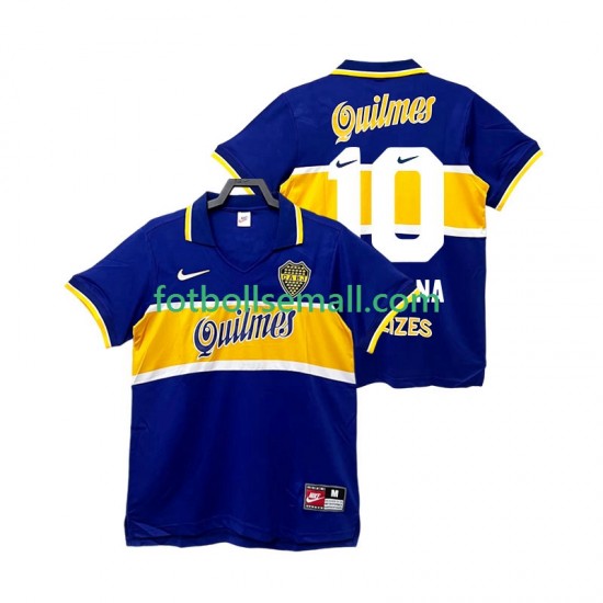 Matchtröjor CA Boca Juniors MARADONA 10 Retro 1997 1998 Kortärmad till Herr (1:a ställ)